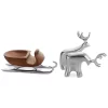 Nambé Mini Sleigh With Reindeer 3-Pc. Set 1 Nambé Mini Sleigh With Reindeer 3-Pc. Set -Lladró Shop 10015792 fpx