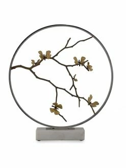Michael Aram Butterfly Ginkgo Moon Gate Sculpture