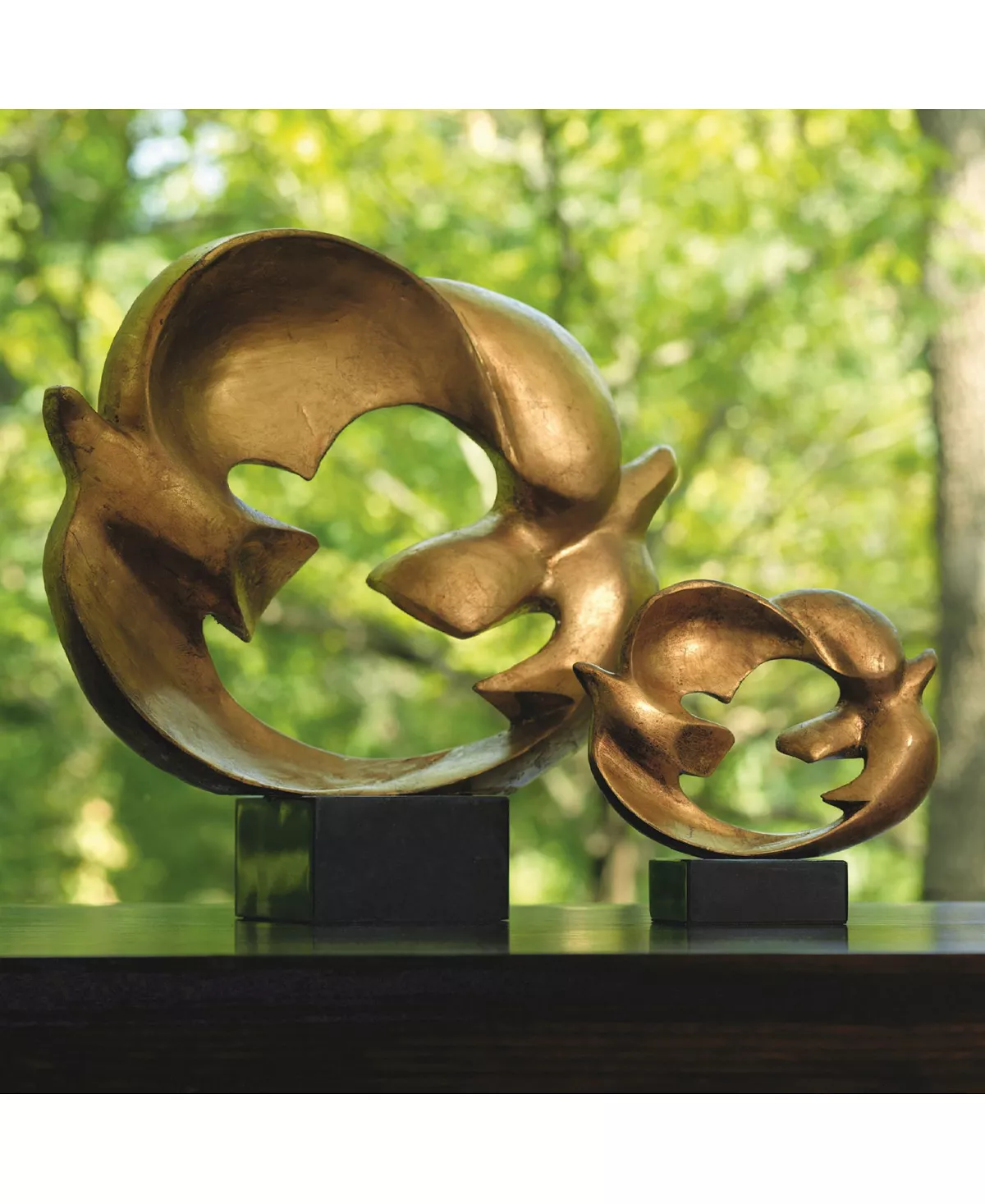 Global Views Doves Of Peace Sculpture Small 4 Global Views Doves Of Peace Sculpture Small - Image 2