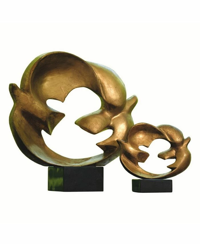 Global Views Doves Of Peace Sculpture Small 3 Global Views Doves Of Peace Sculpture Small