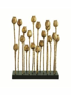 Global Views Poppy Pod Sculpture Multi