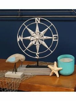 Stratton Home D&eacute;cor Metal Compass Table Top -Lladró Shop 14423774 fpx