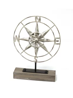 Stratton Home D&eacute;cor Metal Compass Table Top -Lladró Shop 14423777 fpx