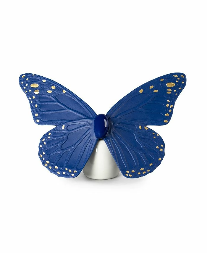 Lladró Collectible Figurine, Blue Butterfly 3 Lladró Collectible Figurine, Blue Butterfly