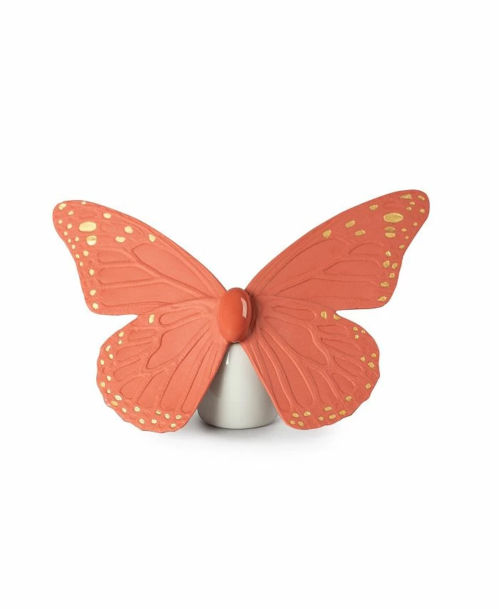 Lladró Collectible Figurine, Coral Butterfly 3 Lladró Collectible Figurine, Coral Butterfly