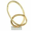 CosmoLiving By Cosmopolitan Gold Aluminum Sculpture, Geometric 17 X 12 X 4 -Lladró Shop 18031547 fpx