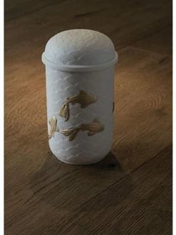 Lladr&oacute; Collectible Figurine, Golden Kois Candle -Lladró Shop 18278467 fpx