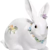 Lladr&oacute; Collectible Figurine, Attentive Bunny With Flowers -Lladró Shop 1845019 fpx