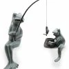 SPI Fishing Frog Garden Sculpture -Lladró Shop 19274506 fpx