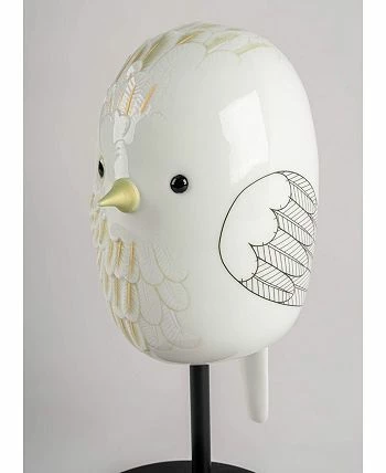 Lladró Face 2 Face Sparrow Figurine 5 Lladró Face 2 Face Sparrow Figurine - Image 3