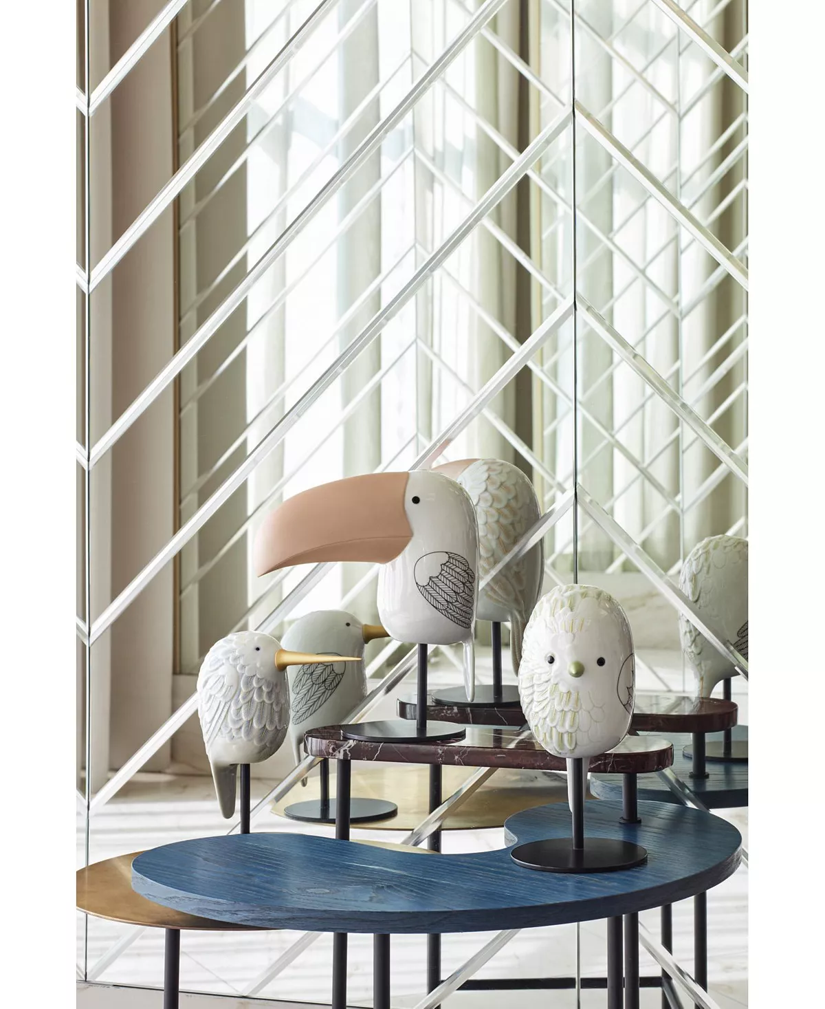 Lladró Face 2 Face Sparrow Figurine 9 Lladró Face 2 Face Sparrow Figurine - Image 7