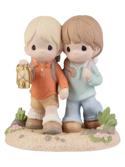 Precious Moments 221017 You Light Up My Life Bisque Porcelain Figurine