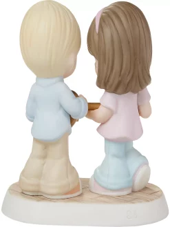 Precious Moments 222003 You Have The Key To My Heart Bisque Porcelain Figurine -Lladró Shop 23936066 fpx