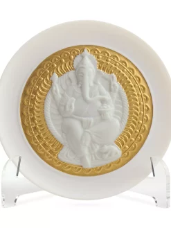 Lladr&oacute; Lord Ganesha Plate