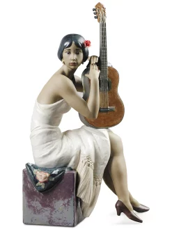 Lladr&oacute; Porcelain The Flamenco Singer Figurine