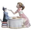 Lladr&oacute; Porcelain Tea Time Figurine -Lladró Shop 3196189 fpx