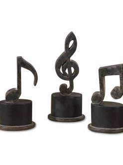Uttermost Music Notes Art, Set Of 3
