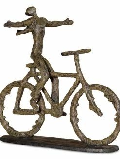 Uttermost Freedom Rider Metal Figurine