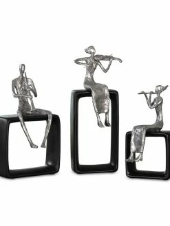 Uttermost Musical Ensemble Set Of 3 Statues