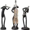Uttermost Musicians Set Of 3 Decorative Figurines -Lladró Shop 9843657 fpx
