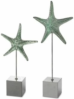 Uttermost Set Of 2 Starfish Sculptures