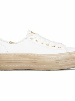 Keds TRIPLE UP LEATHER SHINE FOXING WH66438