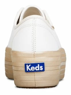 Keds TRIPLE UP LEATHER SHINE FOXING WH66438 12 Keds TRIPLE UP LEATHER SHINE FOXING WH66438 -Lladró Shop WH66438 I