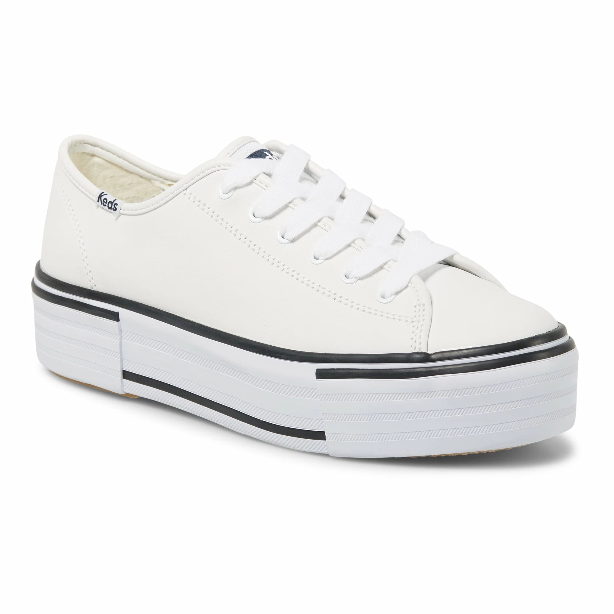 Keds TRIPLE UP LEATHER BUMPER FOXING WH66829 4 Keds TRIPLE UP LEATHER BUMPER FOXING WH66829 - Image 2