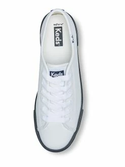 Keds TRIPLE UP LEATHER BUMPER FOXING WH66829 10 Keds TRIPLE UP LEATHER BUMPER FOXING WH66829 -Lladró Shop WH66829 G